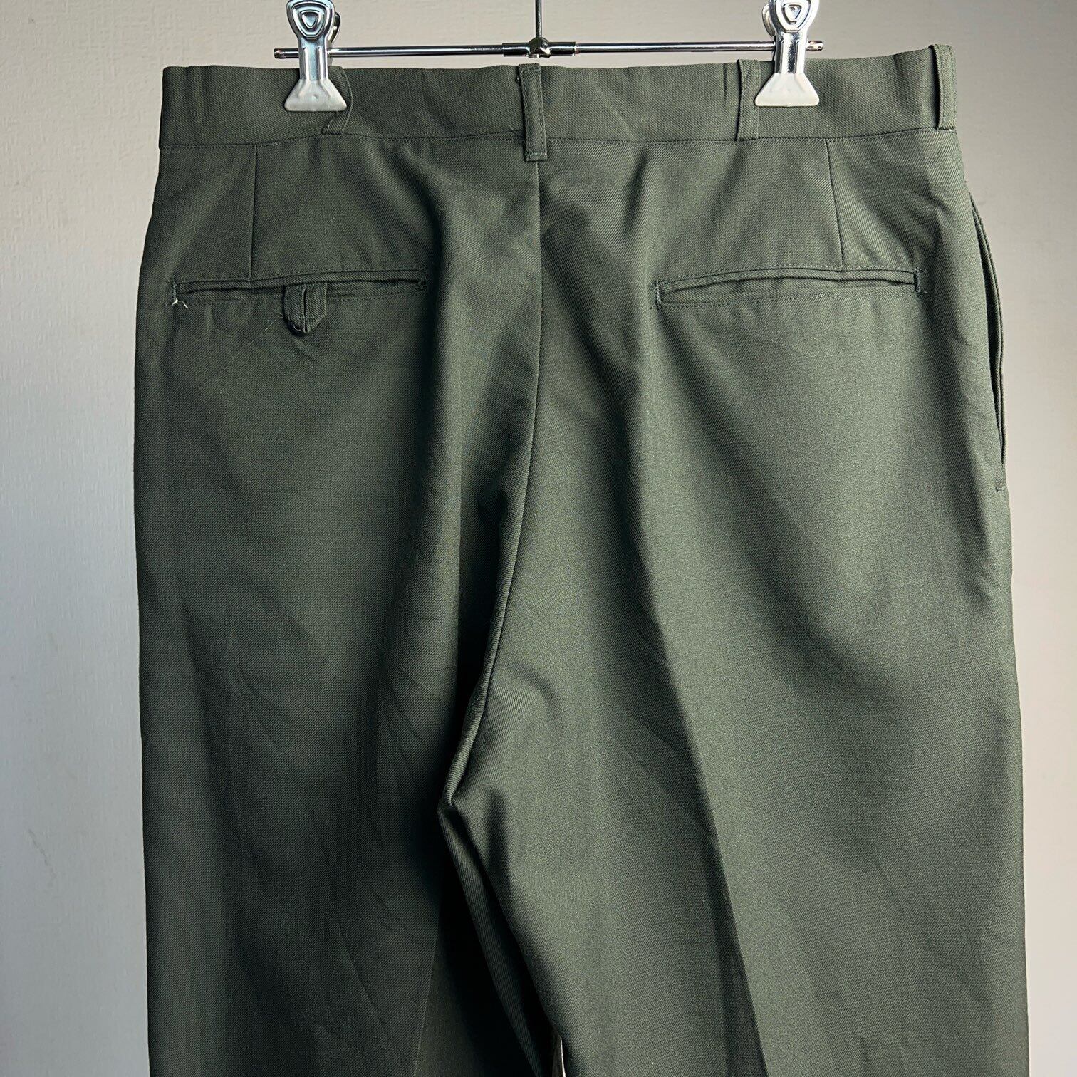 e*n様 40sM-44wooltrousersウールスラックス US ARMY 40s vintage US ARMY ウールスラックス ウールパンツ 米軍 - メルカリ