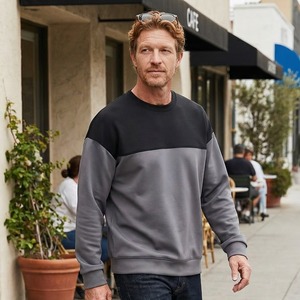 アメリカン バイカラースウェット 4色　S2127