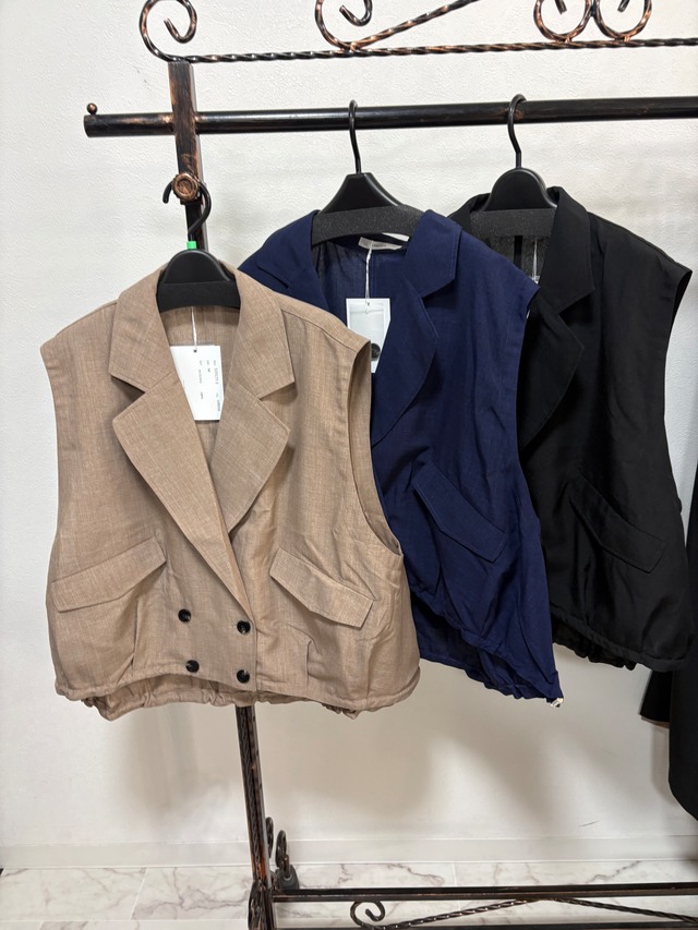 【レルビエ】リネンライクワイドパンツ　52318-2