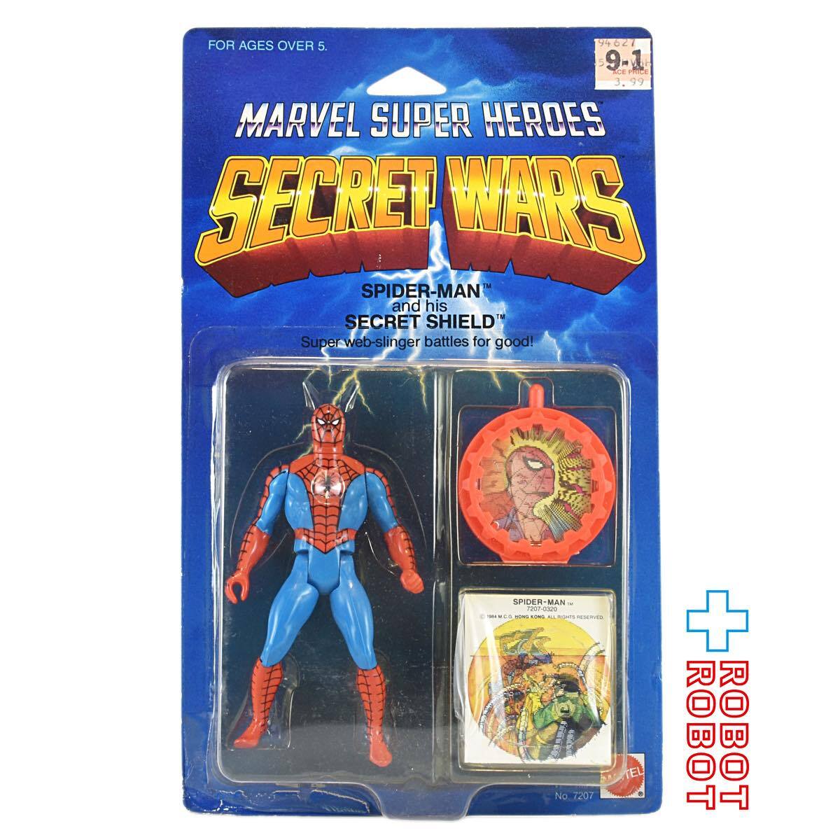 マテル シークレットウォーズ スパイダーマン アクションフィギュア 未 