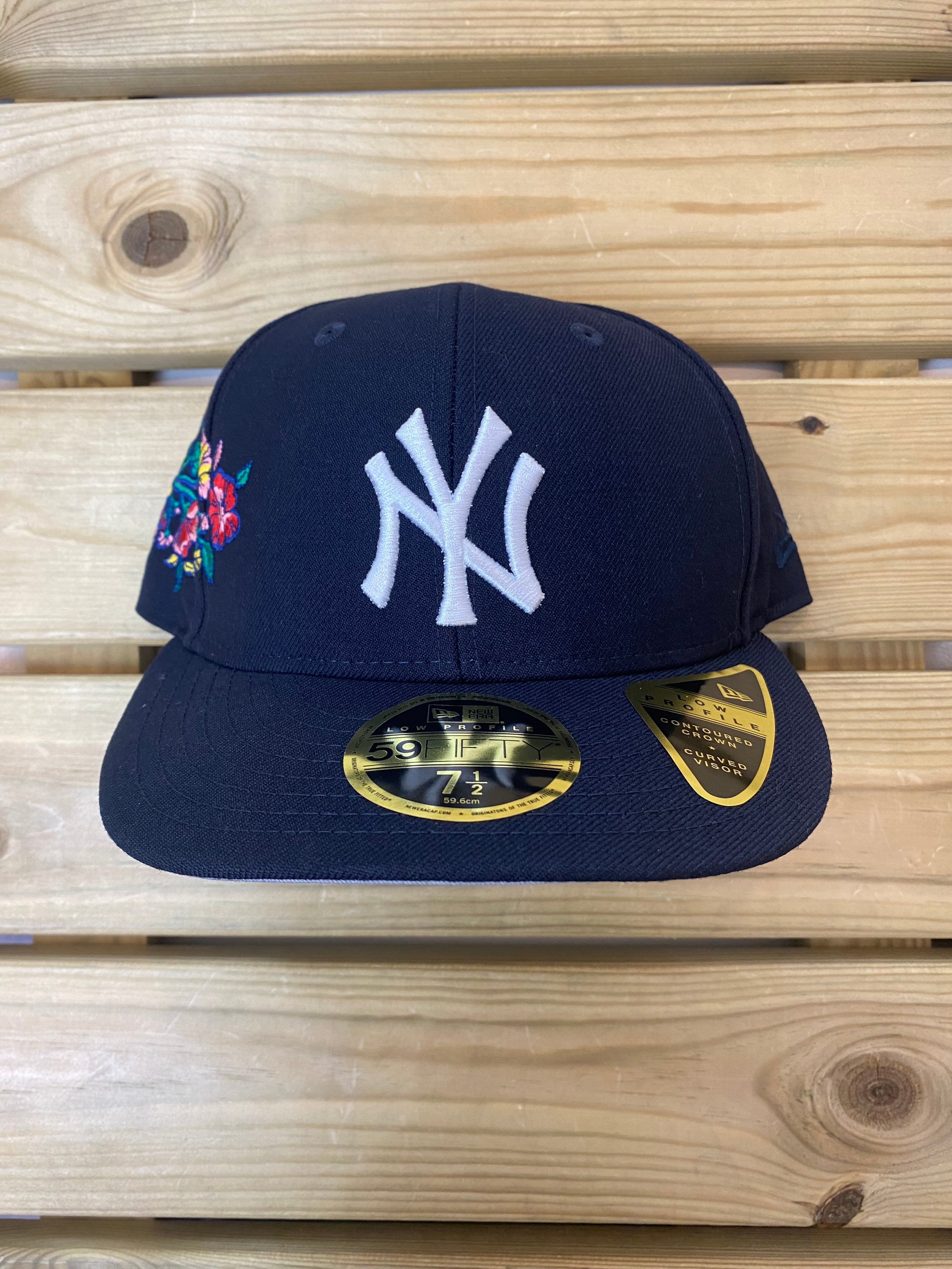 【7 1/2】Kith & New Era Yankees Floral  紺