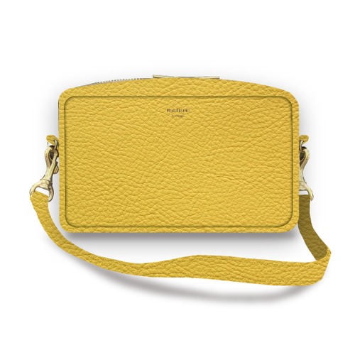 happy Inslin bag standard “Yellow leather”