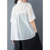 メッシュ切替 ボタンダウンシャツ  30125