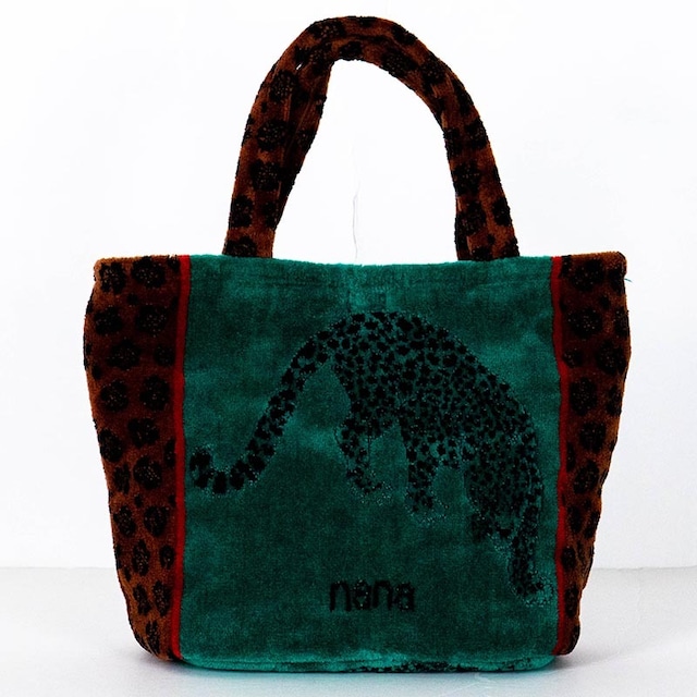 バッグ　横浜ナナ　湘南ナナ　NANA　ちょこバッグ　ジャガー柄　グリーン　nn-tyk13-C