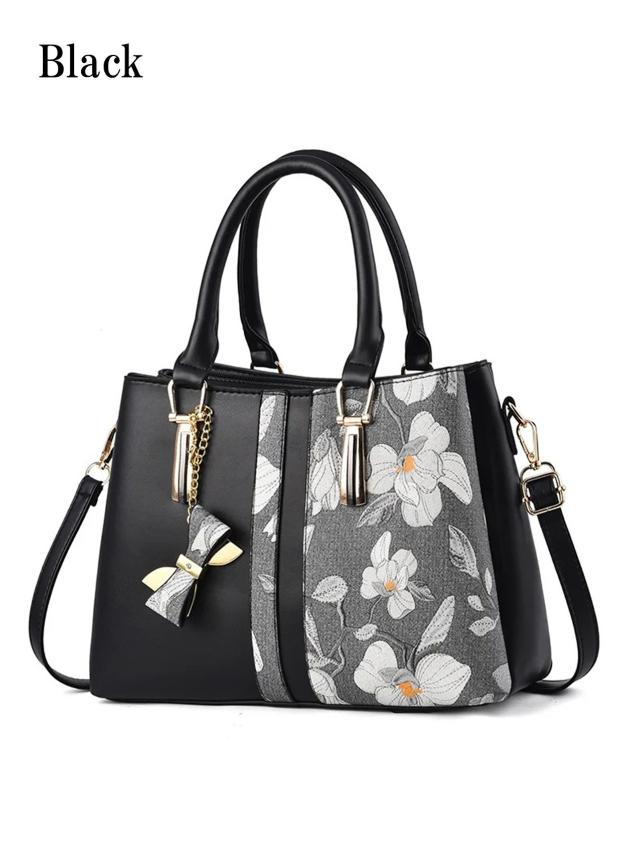 【0283】Ribbon Charm Flower Hand Shoulder 2way Bag