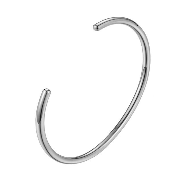 plain bangle|SILVER