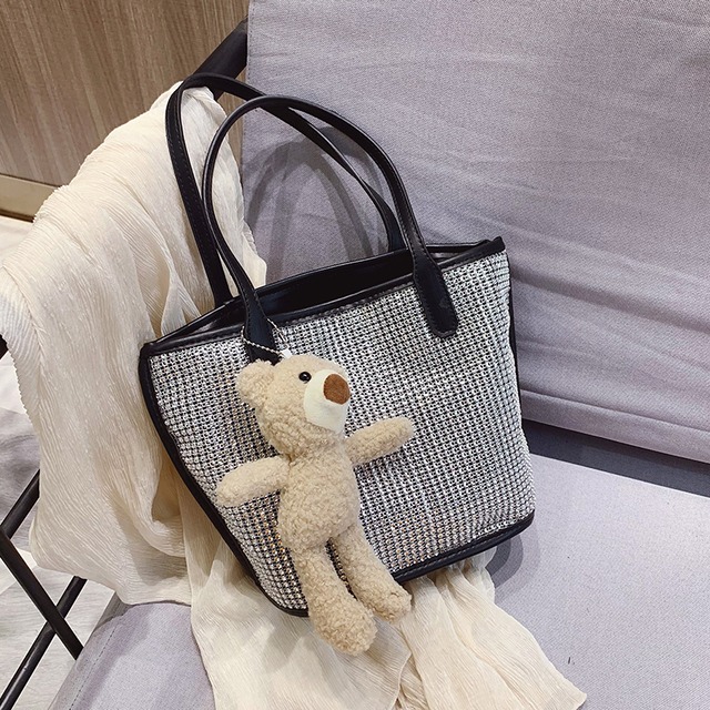 小さなバッグ女性バッグ2020夏の新しい潮ins eign野生のショルダーバッグネット赤ファッションポータブルバケットバッグ Tiancai_Wing_Bag0716213