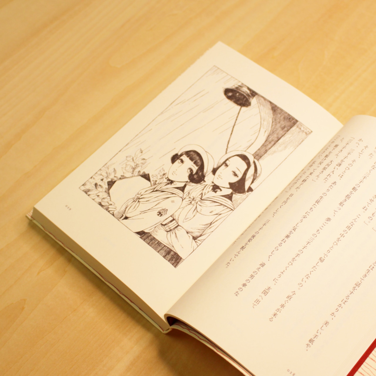 完本 乙女の港(少女の友コレクション)/ 著:川端康成 イラスト:中原淳一