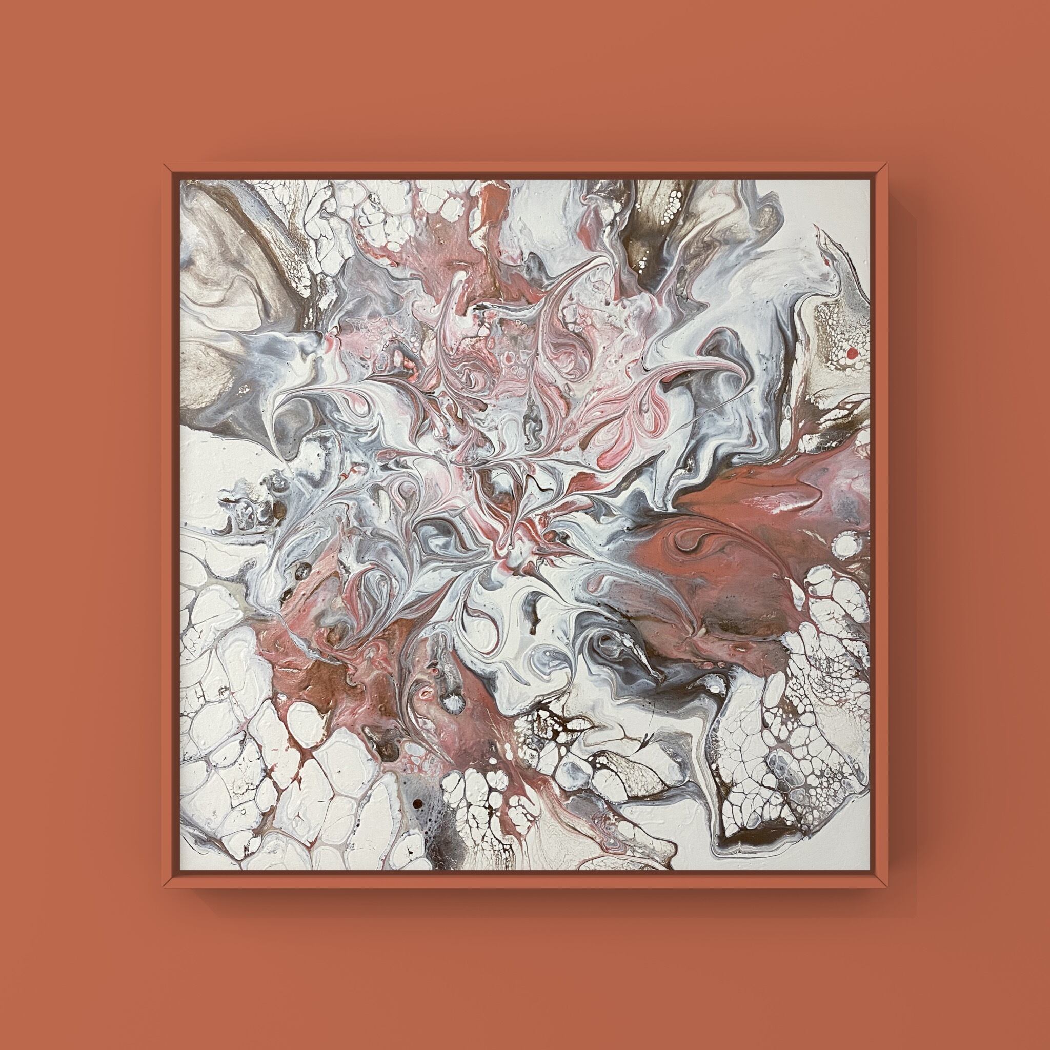 床置きアート パネル 抽象画 | meme