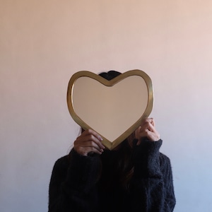 【outlet sale 30%OFF】I love me❤︎Heart mirror❤︎Mサイズ