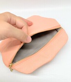 めんだこ　フラットポーチ｜とりさん工房ーかわいいハンドメイドポーチ