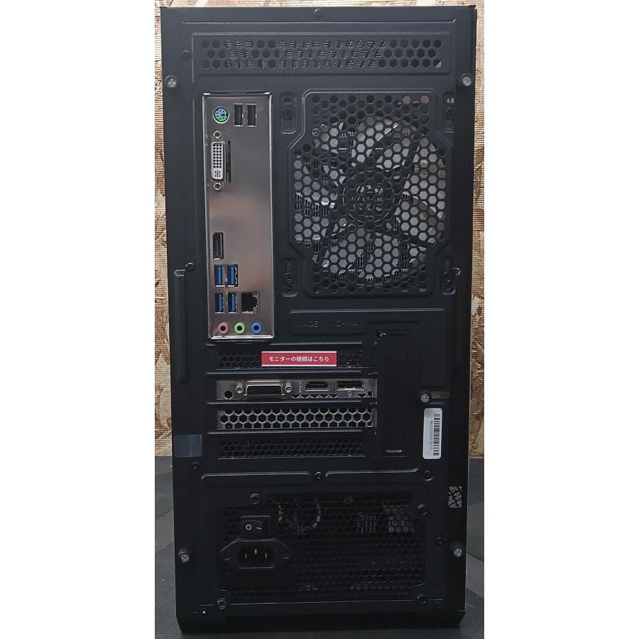 アウトレット】ゲーミングPC デスクトップ 整備済み GTX1660 Core i7