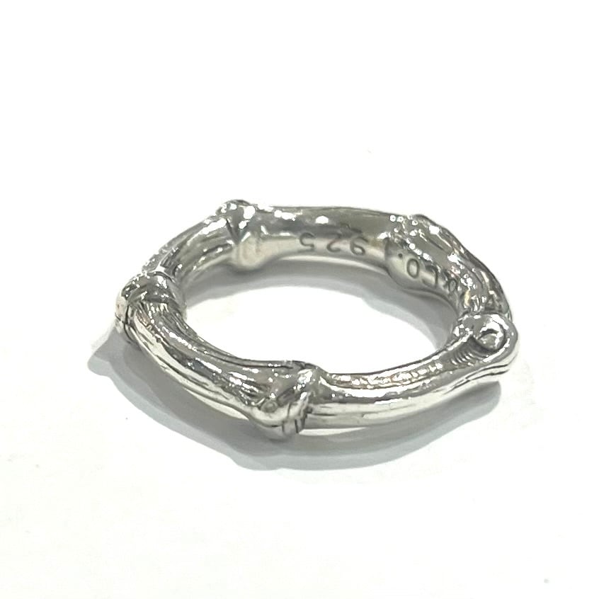 TIFFANY&CO.】2032 TIFFANY &CO バンブーリング 12号／シルバー925