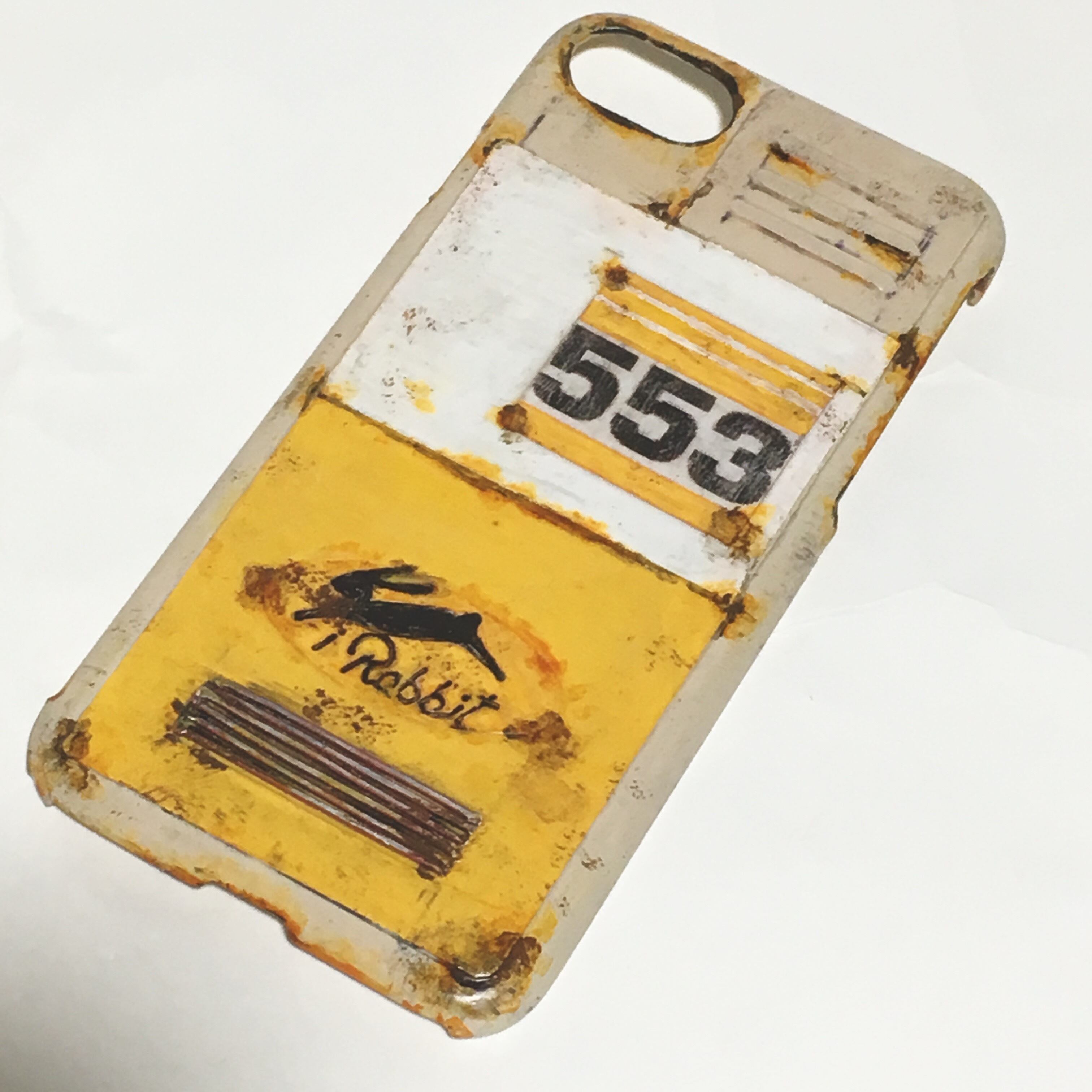 アイラビットYB553iPhone8対応ケース/強化メタルプレート | vintage