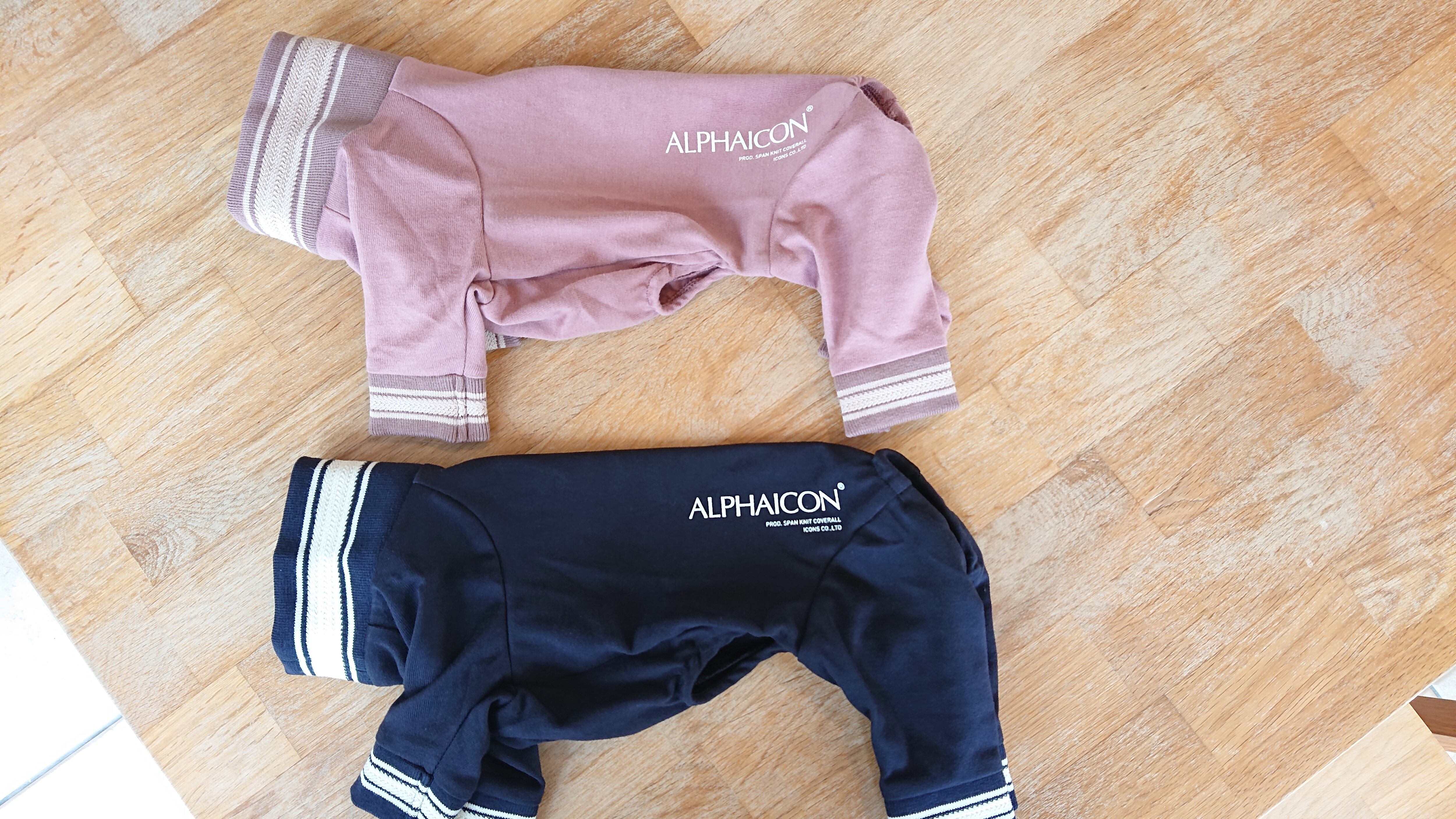 アルファアイコンスパンニットカバーオールMサイズ