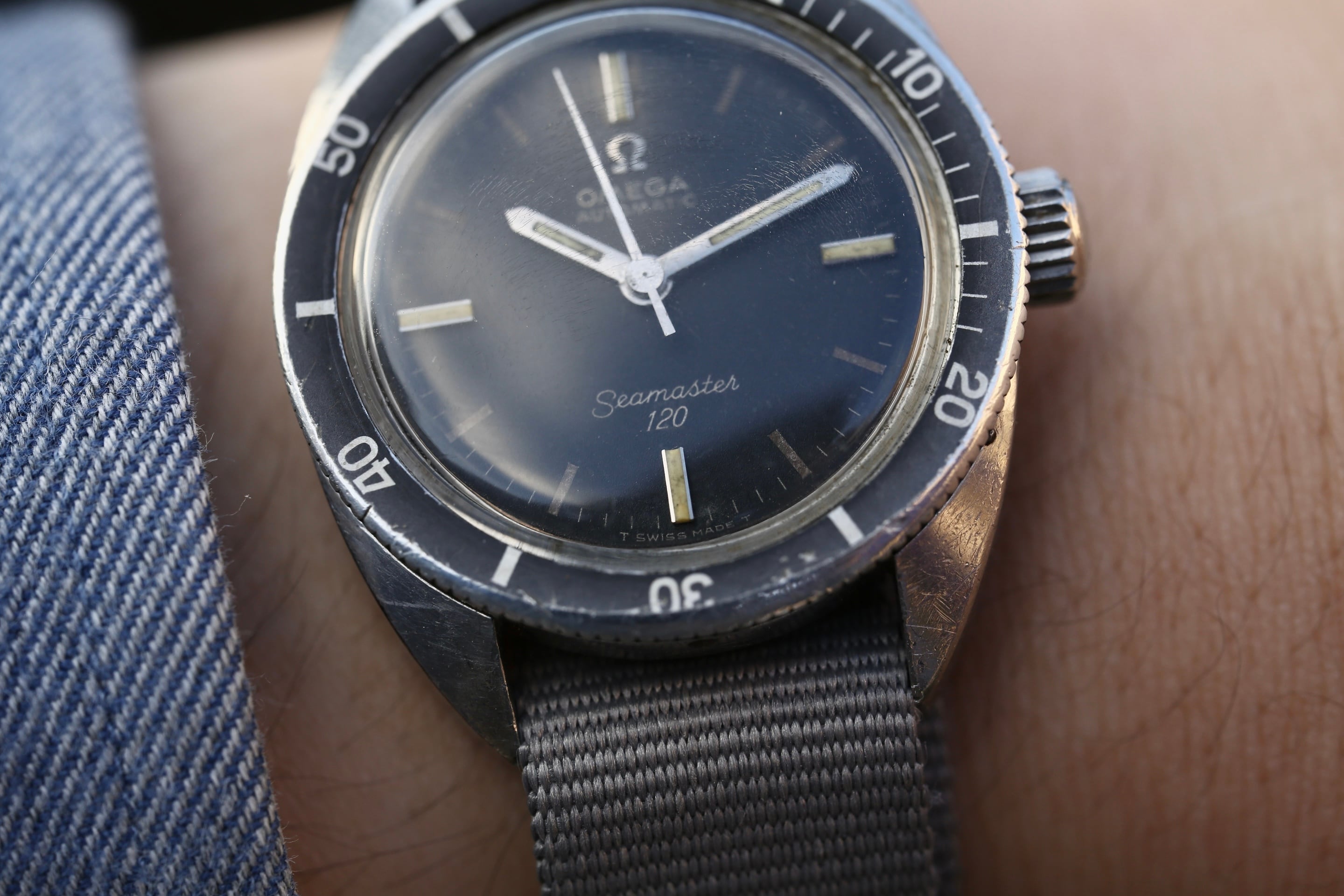 【OMEGA】 1960’s オメガ シーマスター120 ボーイズサイズ 