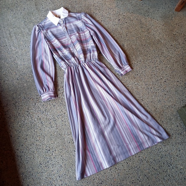 アメリカ製 Sears デザインワンピース used [201065]