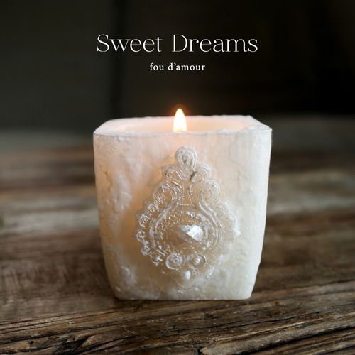 【Sweet Dreams】シャビーシックなランタン風ソイキャンドル