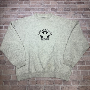 ARMANI JEANS SWEAT SHIRT GRAY SIZE XL