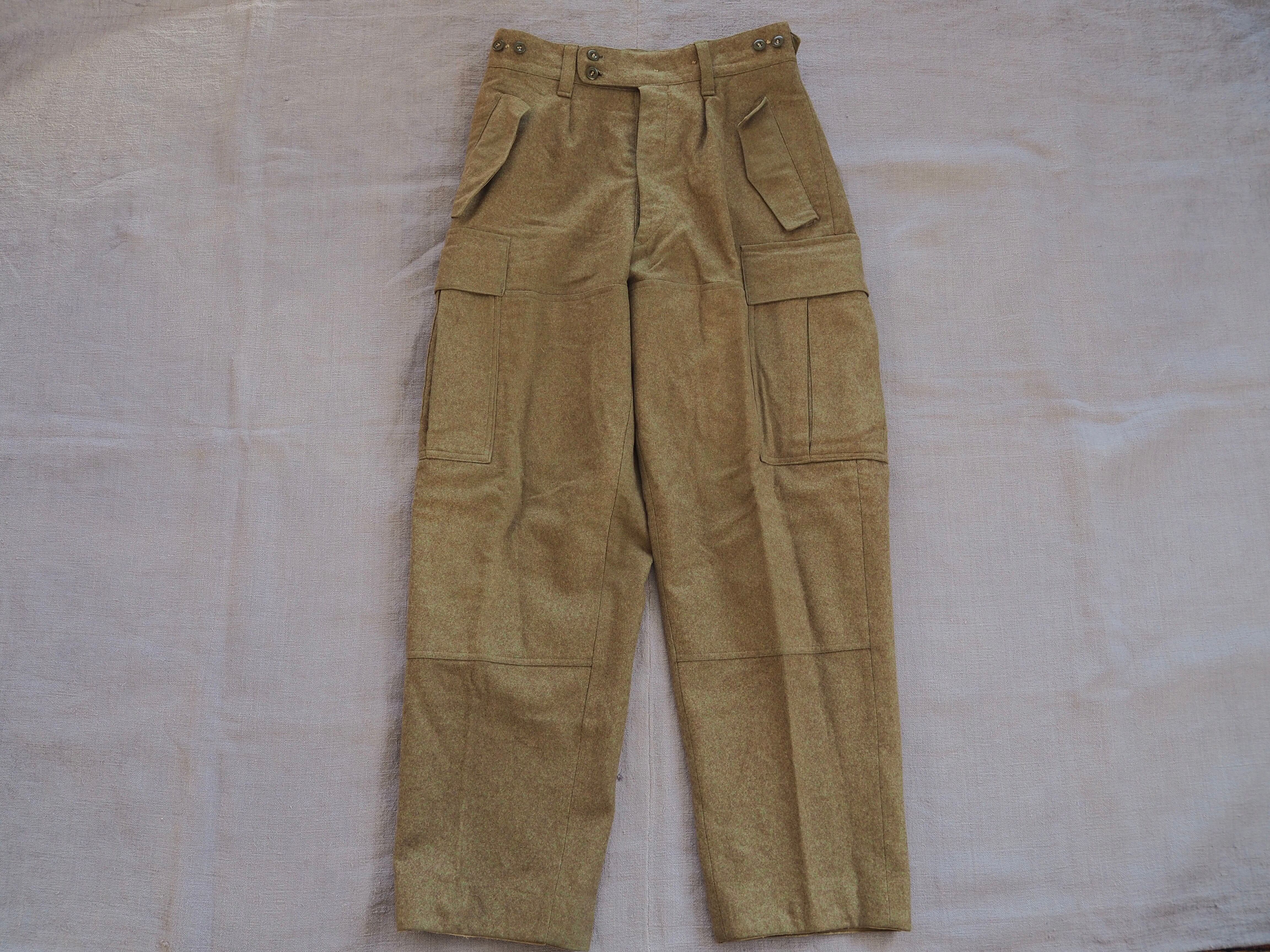1960’s ドイツ軍 ダブルニー ウールトラウザーズ W29/L31
