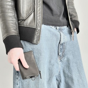 254AWA05　Leather micro wallet 'minimal' ミニマル | ショートウォレット
