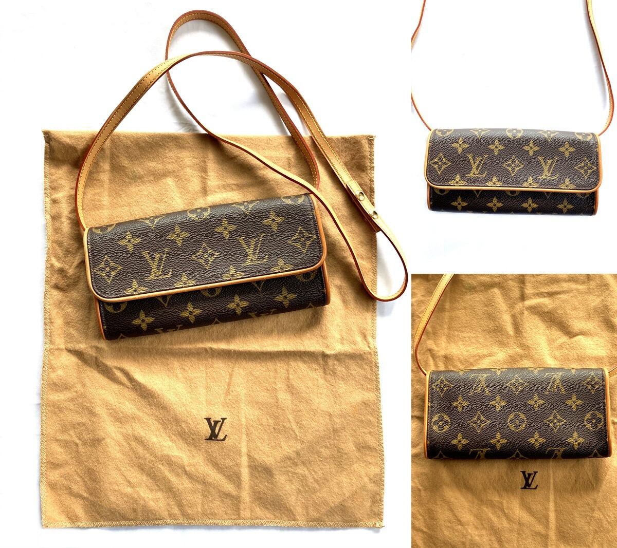 極美品 レア 廃番 ルイ ヴィトン LOUIS VUITTON モノグラム ポシェット