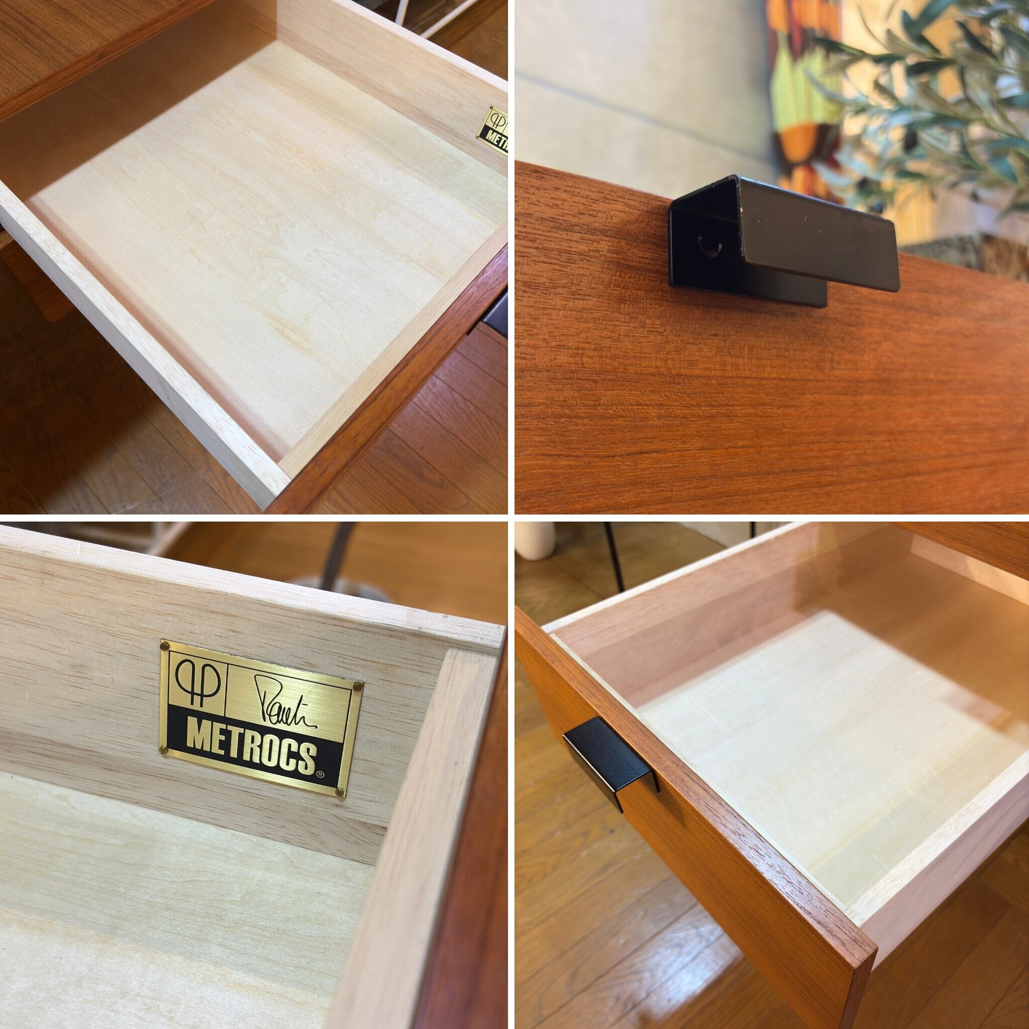 USED】METROCS Pierre Paulin F031 Desk Oak | ピエール・ポラン F031