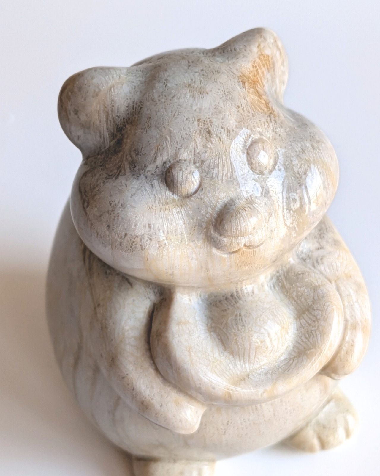 Fossil Coral フォッシルコーラル ⭓ ハムスターくん・元宝持ち ⭔ CARVING