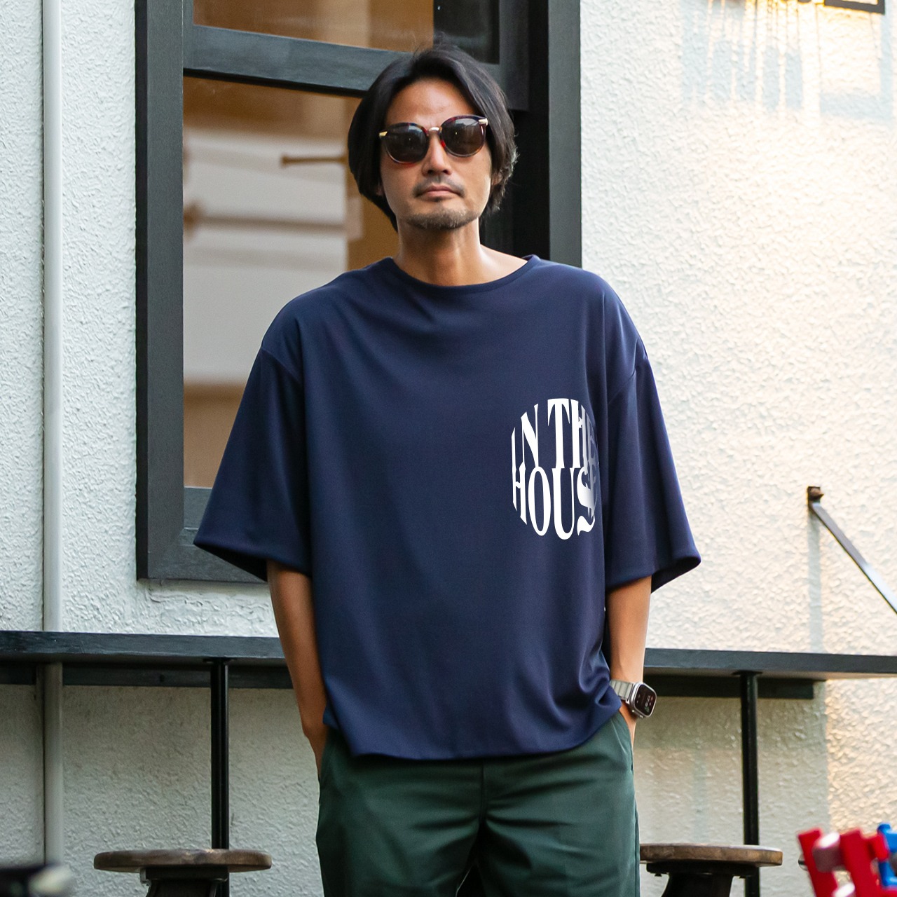 BEER × inthehouse リバーシブルTシャツ - 12