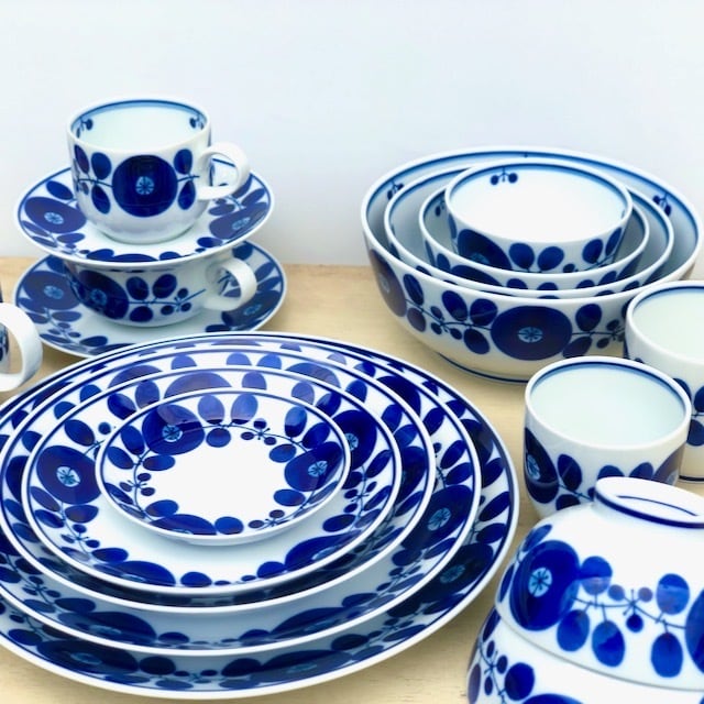 波佐見焼】【白山陶器】【ブルーム】【プレート】【リース】【S