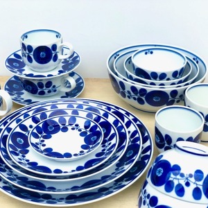 【波佐見焼】【白山陶器】【ブルーム】【プレート】【リース】【S】【1枚バラ売り】 北欧風 食器 取り皿 おしゃれ かわいい