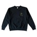 LC|オフコート crew nec Sweat（BLACK×KHAKI)