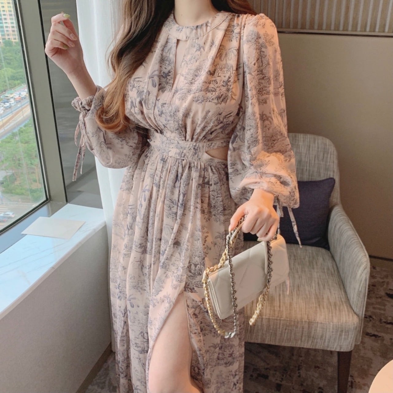 レディライクヒロインロングワンピース | avectoi