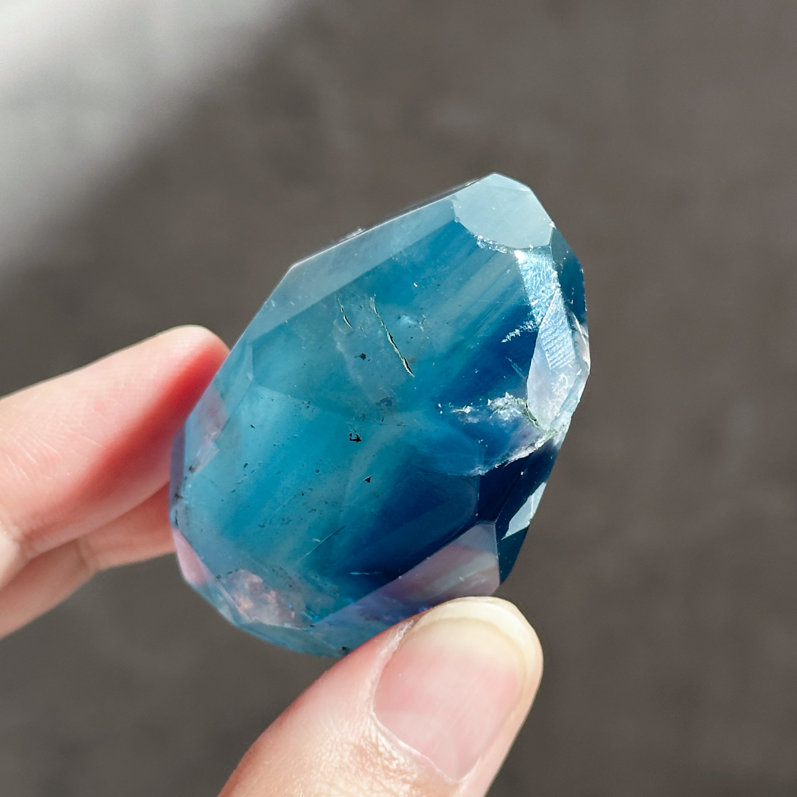ブルーフローライト フリーフォーム 14◇ Fluorite ◇天然石・鉱物
