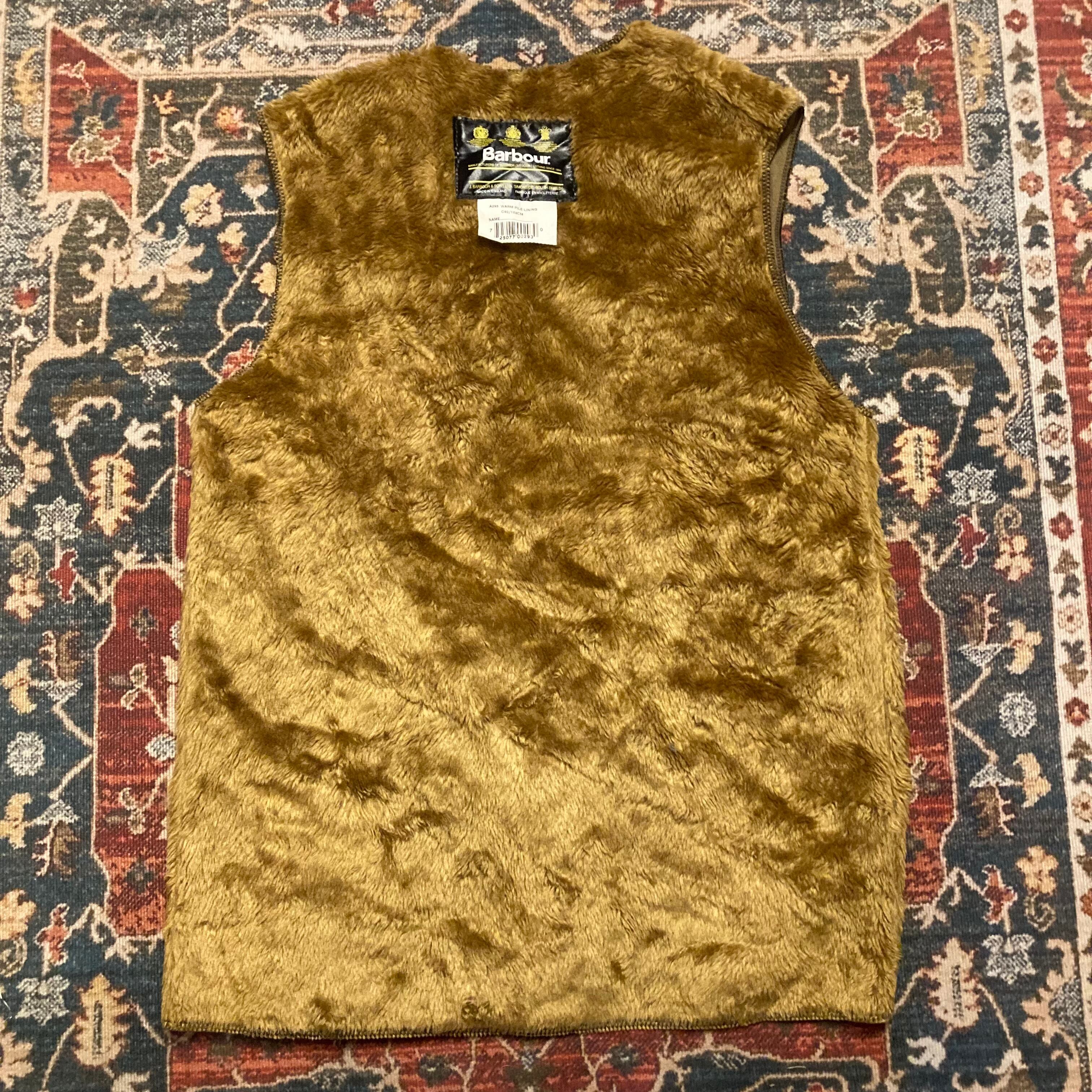 90s Barbour Liner Vest バブアー ライナーベスト ヴィンテージ 王室