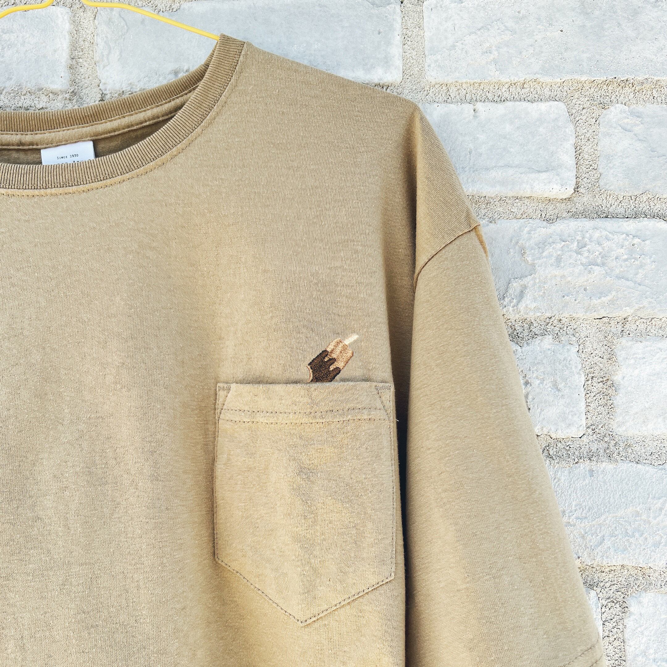 【アイスポケT 】大人風味な「カフェオレチョコ」濃いベージュ