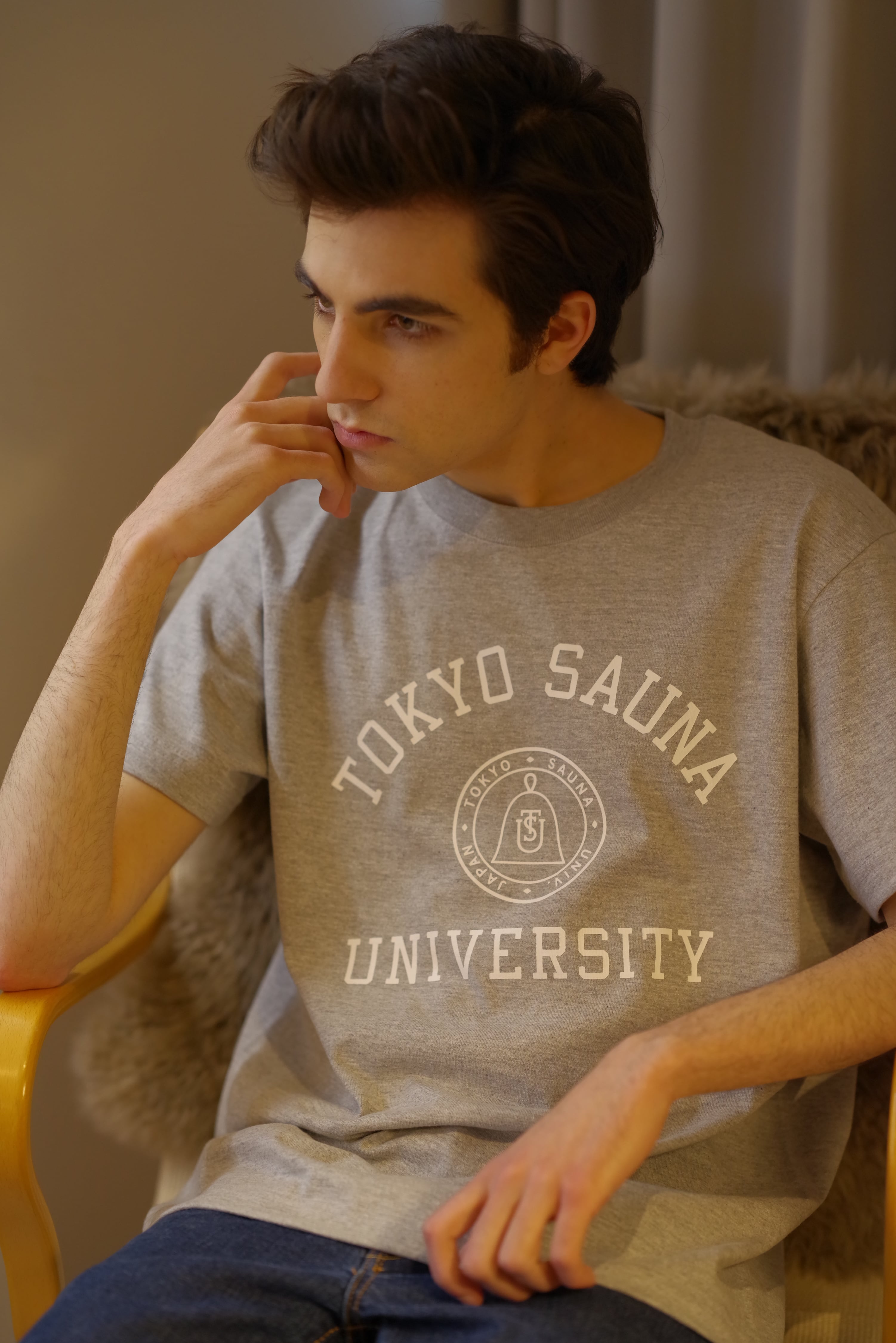 GLAY TERU×Tsubaki ANNA 男ナイト限定Tシャツ Sサイズ 5人のアー写Tシャツ / 色々な十字架の耽美なお店 ( kanaritanbi