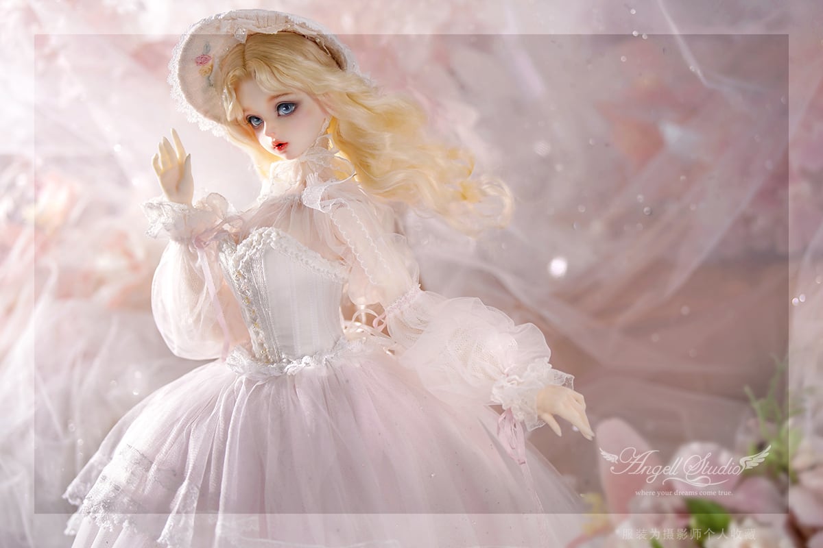 即納ドール】Angell Studio◇ AS1/3女の子 涵（本体➕「夏の雲」メイク