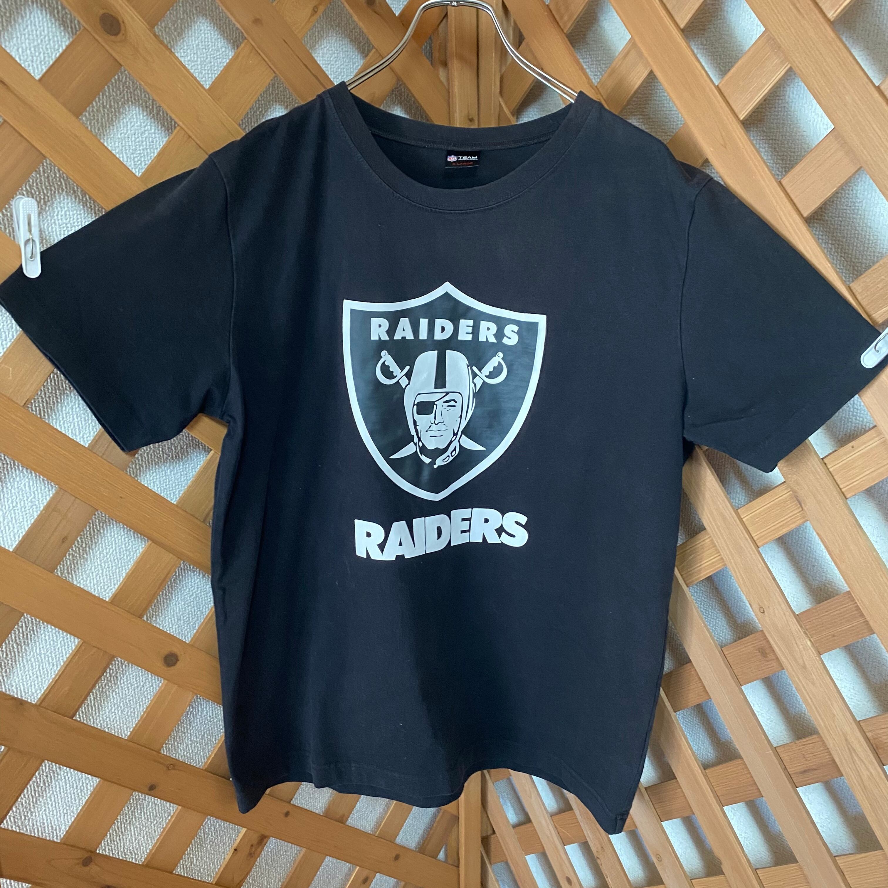 NFL レイダース RAIDERS tシャツ ブラック アメフト 古着 | LUCKY
