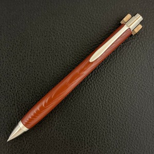 【浮造り国産吹屋弁柄・朱珠(あけしゅ)-307120512】ボールペン