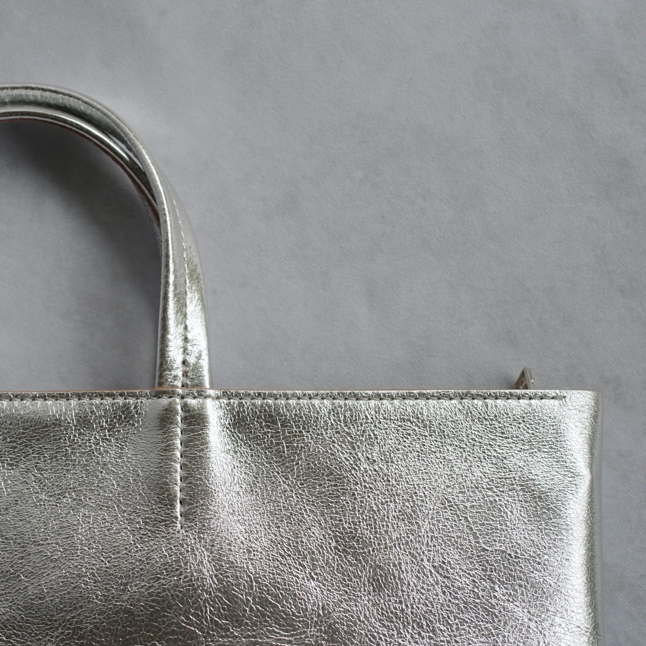 SS TOTE BAG 01 SILVER