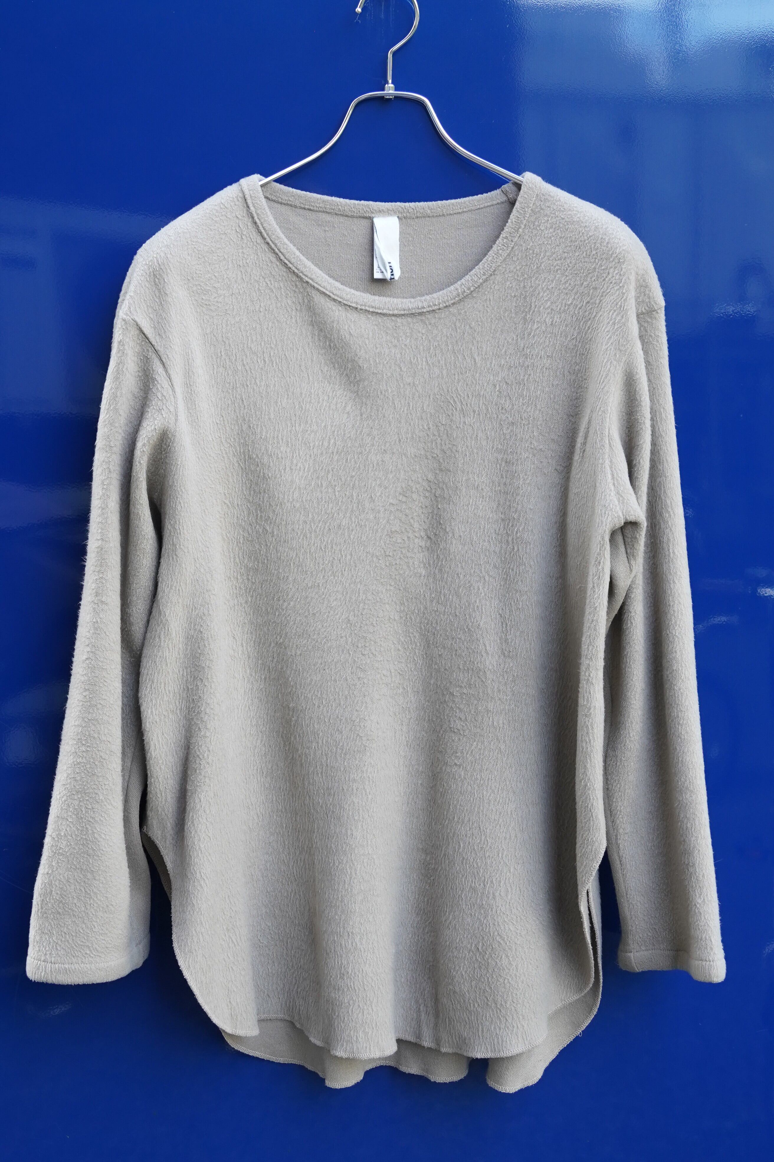 Edwina Hörl(エドウィナホール)SHAGGY LONG SWEAT/シャギーフリースロングスウェット/ユーロデザイナーズ古着(Sサイズ)