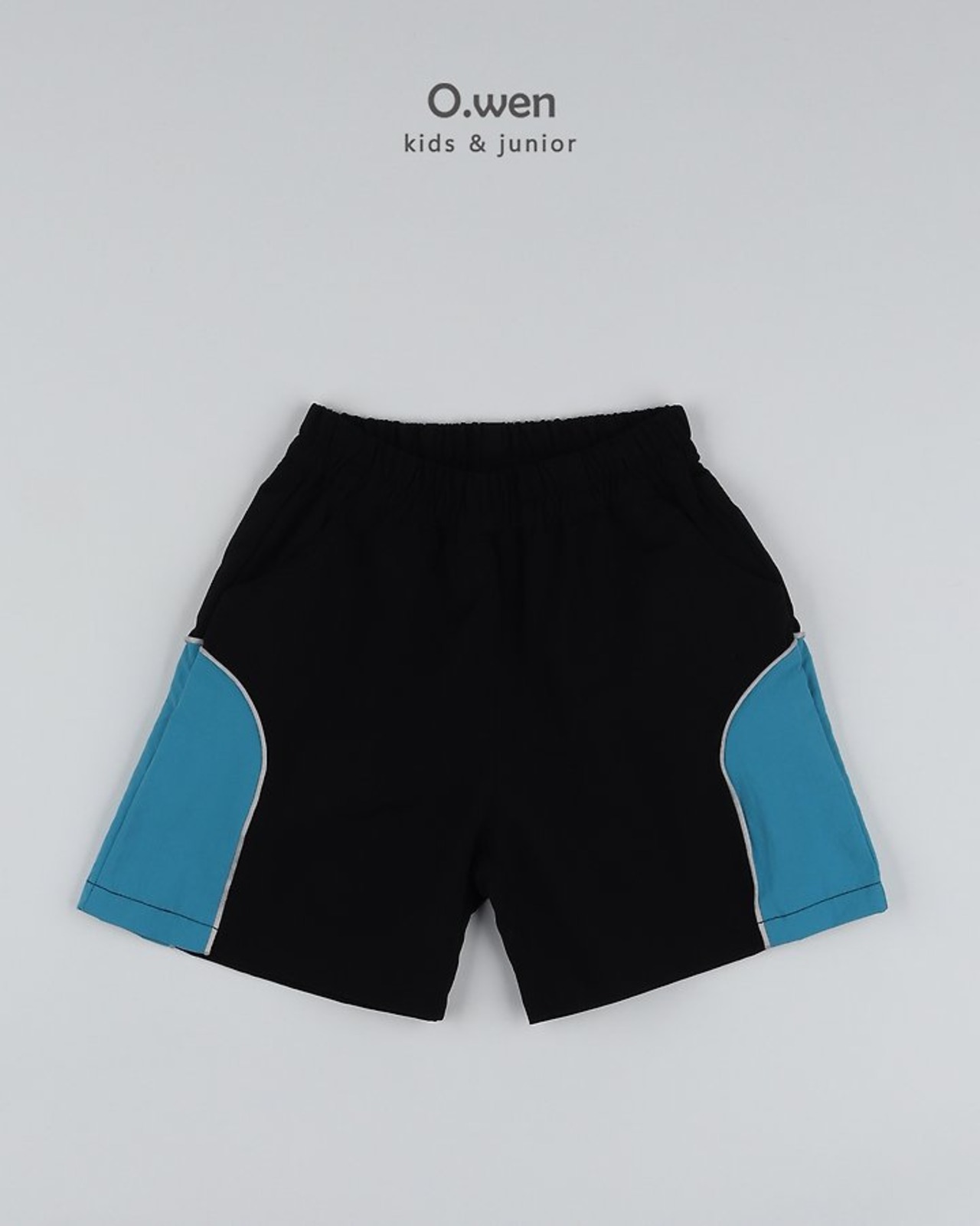 [O.wen] Kai Color Block Pants (JS/JM/JL/JXL) / [오웬] 카이배색팬츠 (JS/JM/JL/JXL)