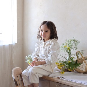 秋無地リボンカジュアルボトムス3色