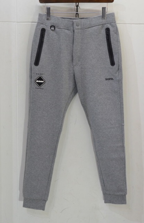 F.C.REAL BRISTOL TECH SWEAT TRAINING PANTS GY