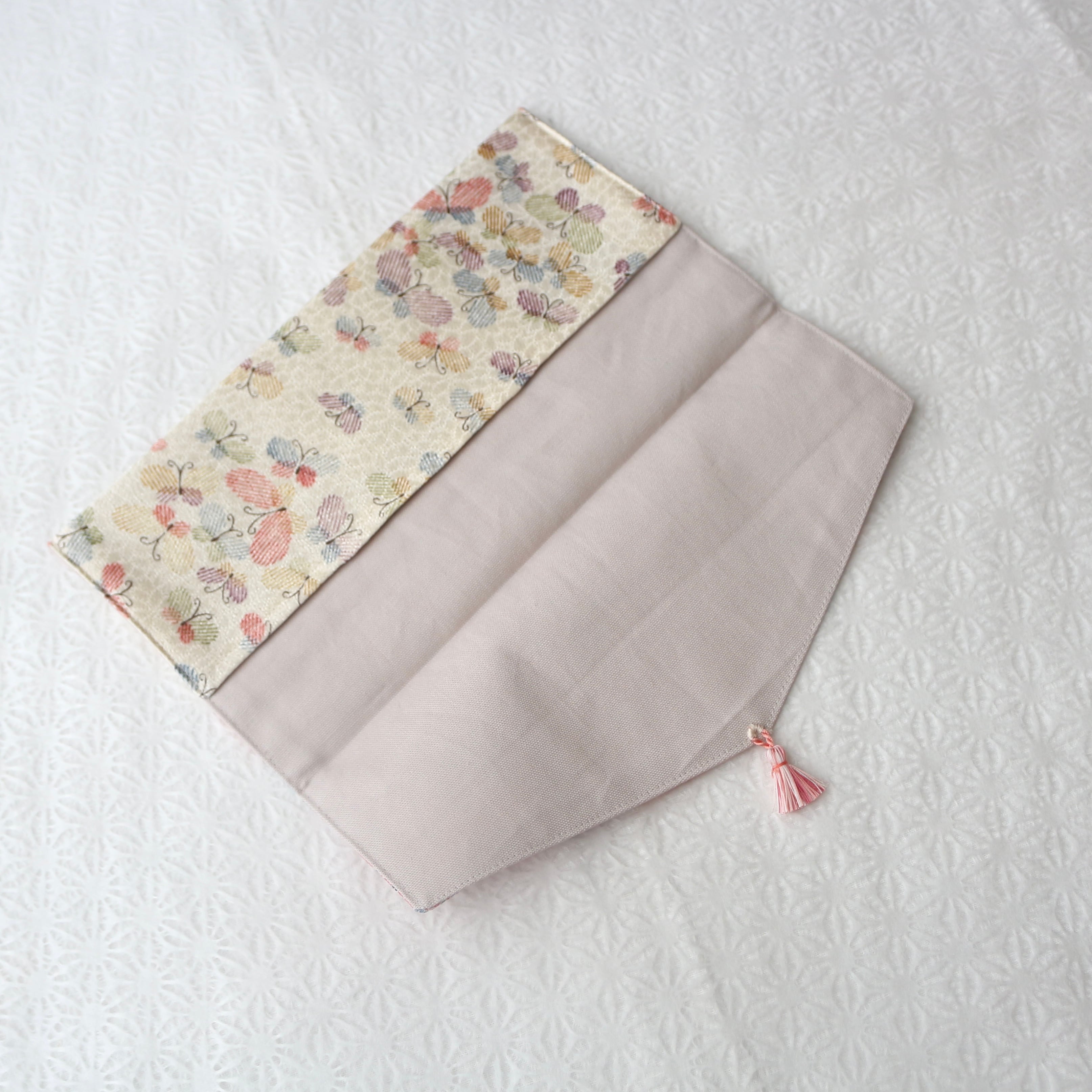 帛紗 ふくさ ポーチ 正絹着物 タッセル付き | Kaen・袴ロンパース