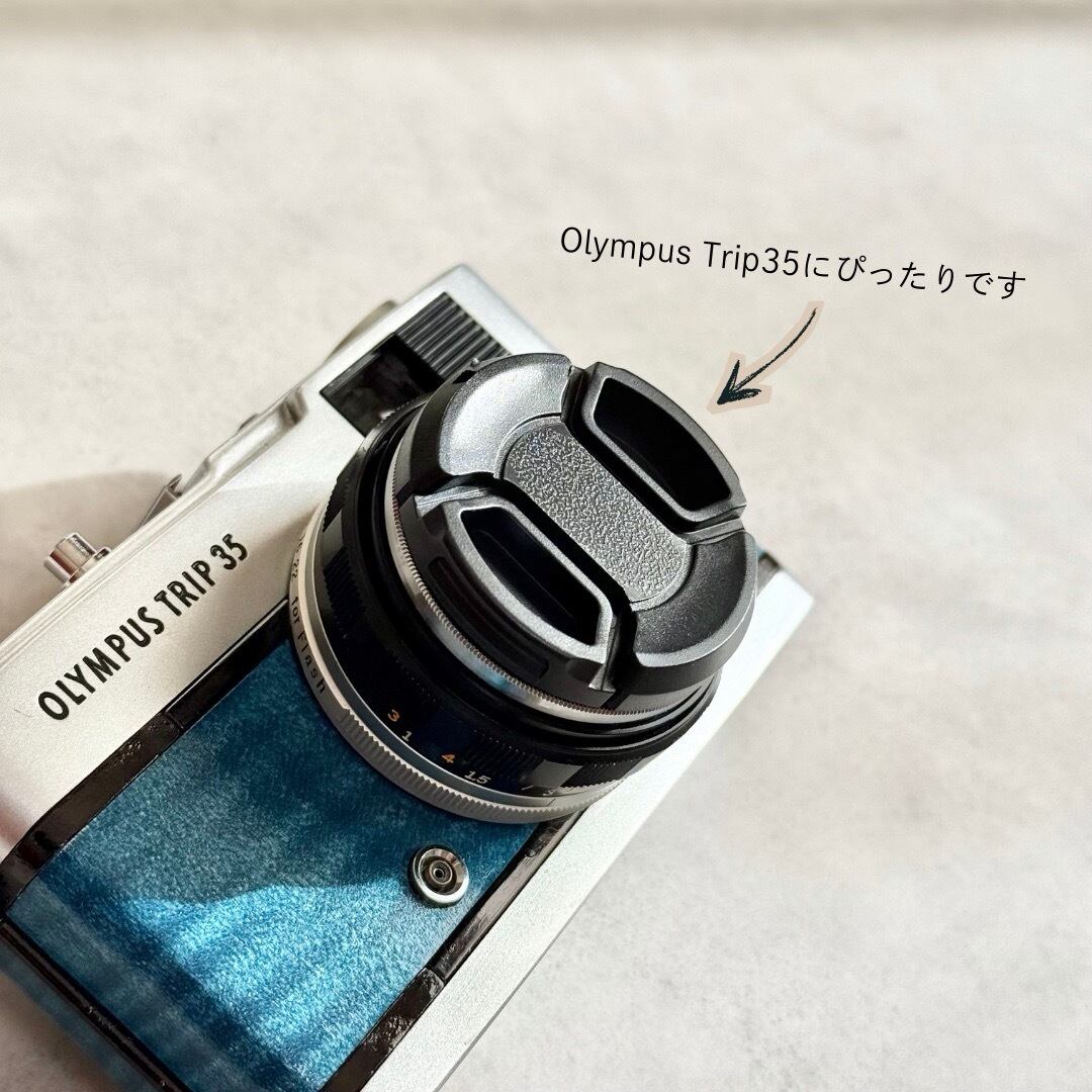 Denim Blue デニムブルー Olympus Trip35 | Macha Cameras