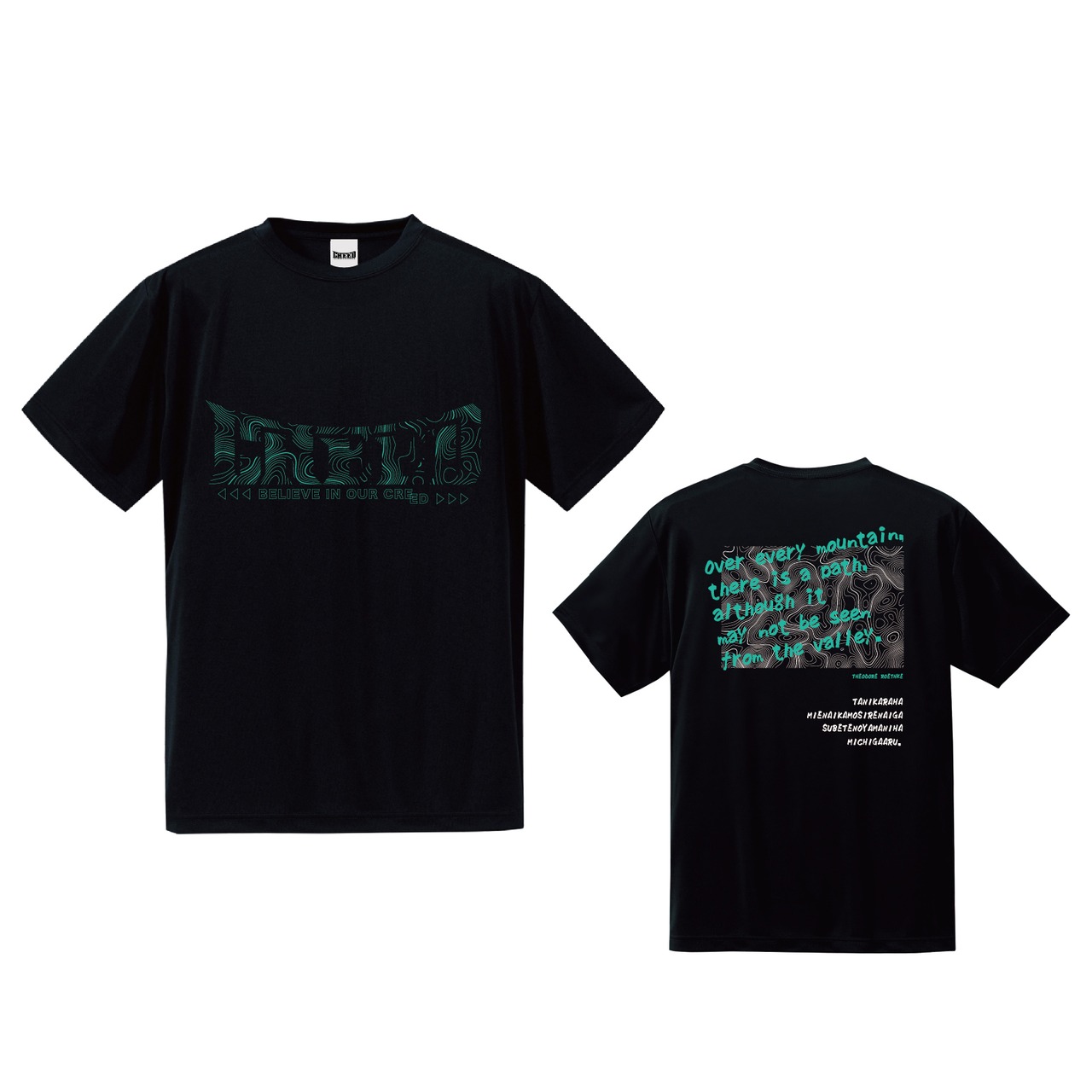 《CREED》C-L Dry T-shirt / Black