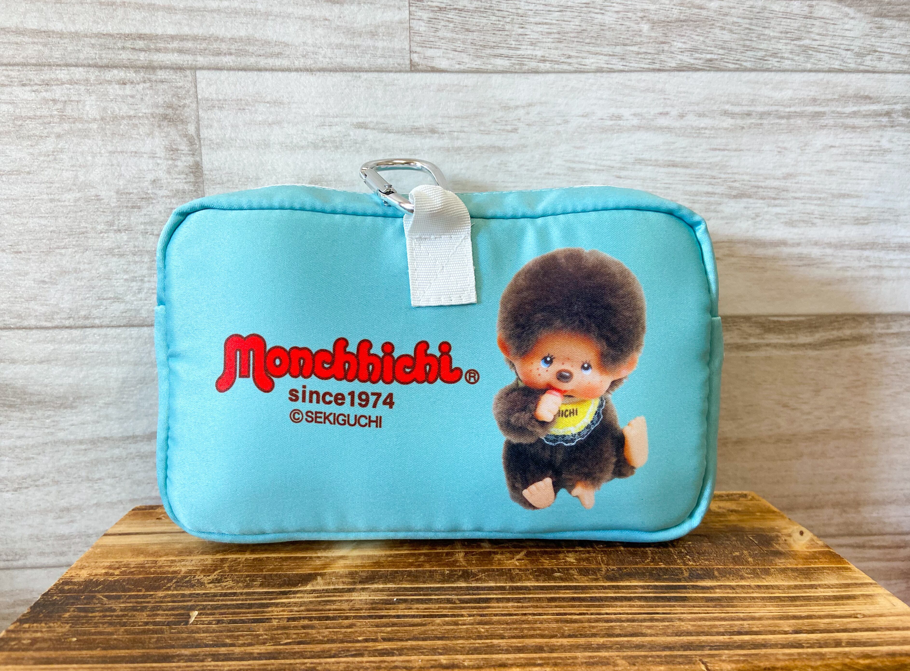 レトロフォト モンチッチ スクエアぬいポーチ