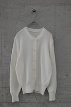 White fluffy knit cardigan